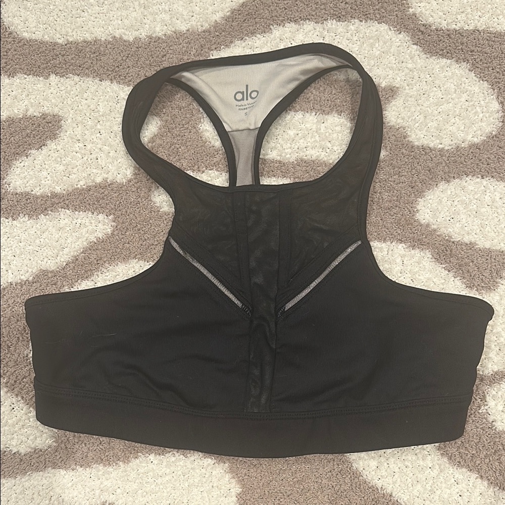 ALO Yoga Black Sports Bra